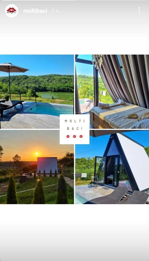 Glamping A Frame Heated Pool